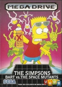 imagem capa The Simpsons – Bart vs. the Space Mutants: Baixar Pt-br | Roms Português