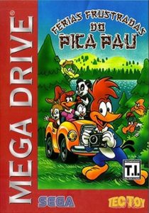 imagem capa As Férias Frustradas do Pica Pau (Mega Drive): Baixar Pt-br | Roms Português