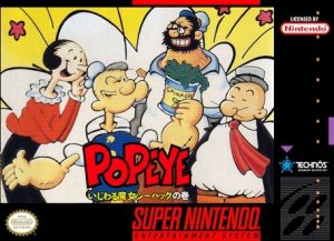 imagem capa Popeye – Ijiwaru Majo Sea Hag no Maki: Download Atualizado 2024 | Roms Pt-br